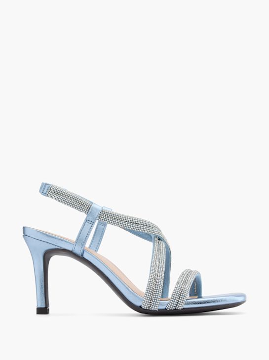 Catwalk Sandale cu toc Albastru 17449 1