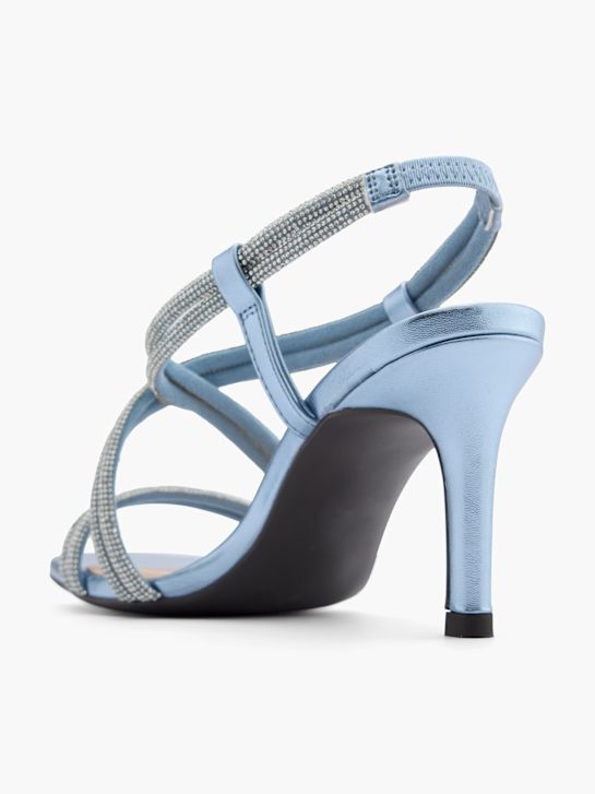 Catwalk Sandale cu toc Albastru 17449 3