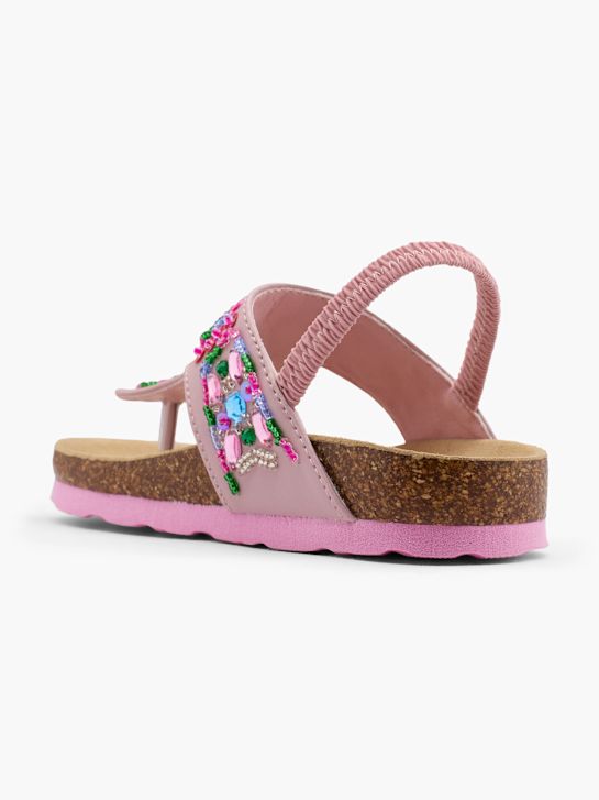 Cupcake Couture Sandále s oddeľovačom prstov Ružová 11907 3