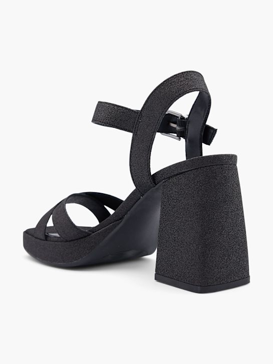 Catwalk Sandalias de tacón Negro 17249 3