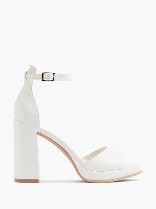 Catwalk Højhælet sandal Offwhite 18166 1