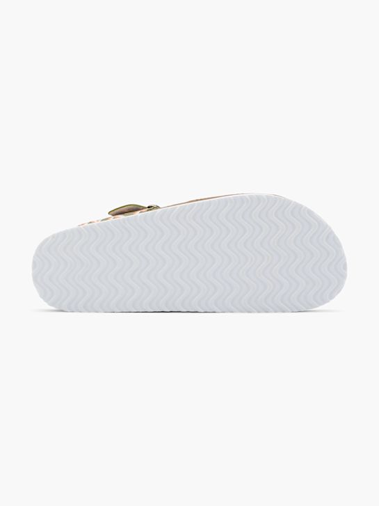 TOM TAILOR Papuci cu separator între degete Verde 11910 4