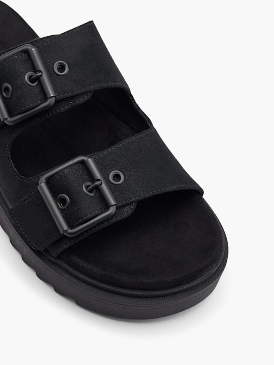 Catwalk Sandalia acolchada Negro 13059 2