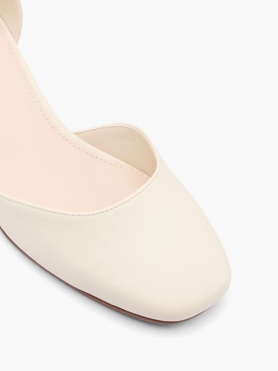Graceland Sapato de salto com fivela Beige 13116 2