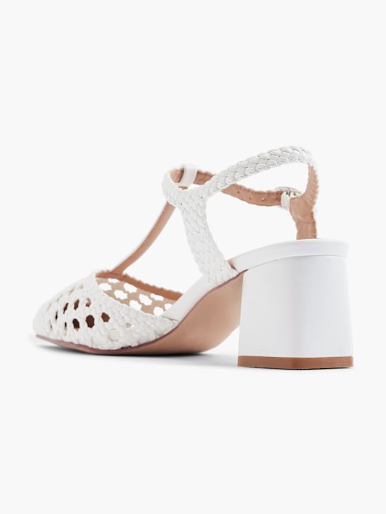 Catwalk Tacones con hebilla Blanco 13119 3