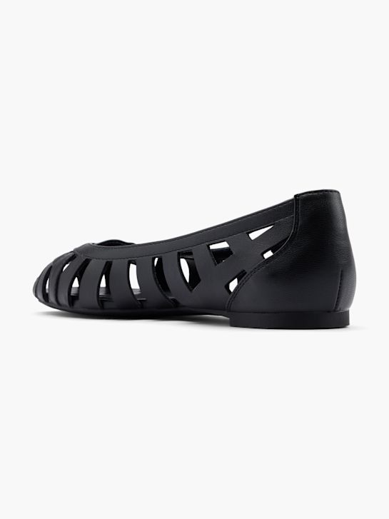 Graceland Balerini Negru 18360 3