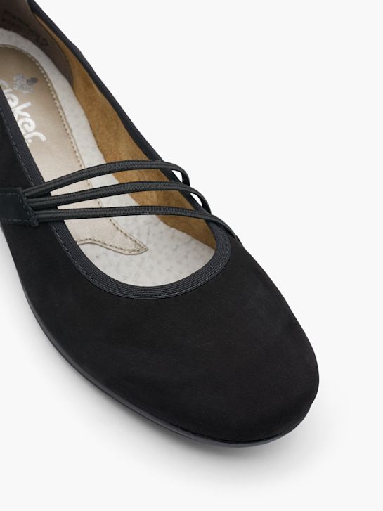 Rieker Balerina fekete 12392 2