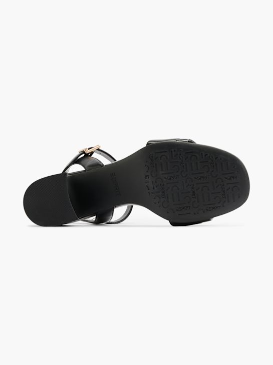 ESPRIT Сандали с ток Черен 12459 4