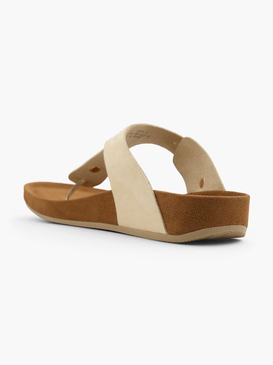 Graceland Zehentrenner Beige 13211 3