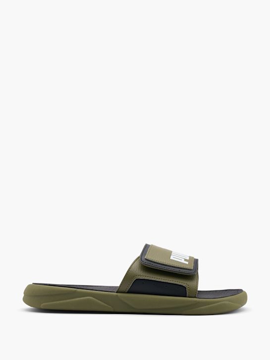 PUMA Slide Oliven 13422 1