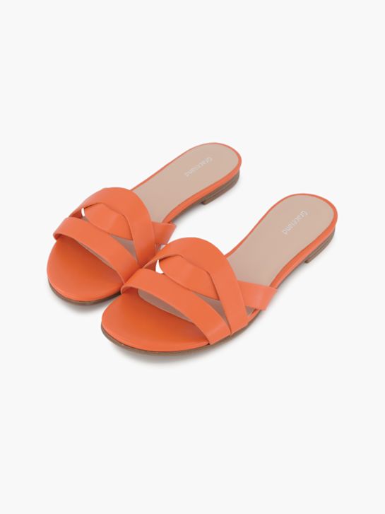 Graceland Slip in sandal Orange 13552 5