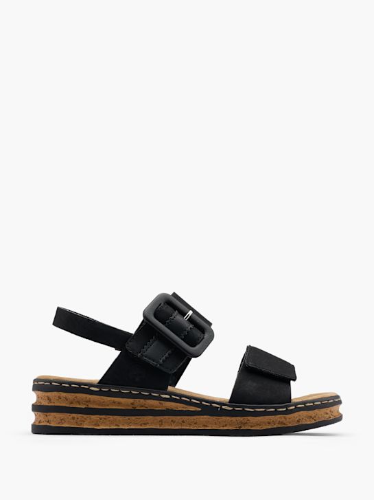 Rieker Sandalette Schwarz 22285 1