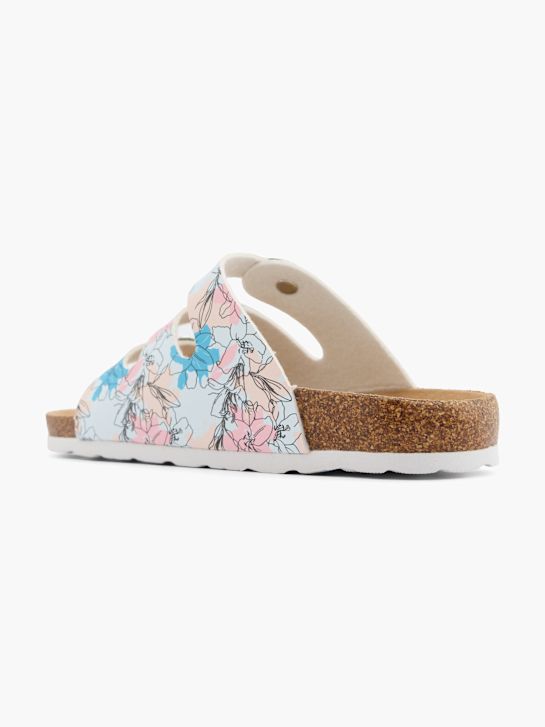 Björndal Tieffuß Pantolette Blau 15694 3