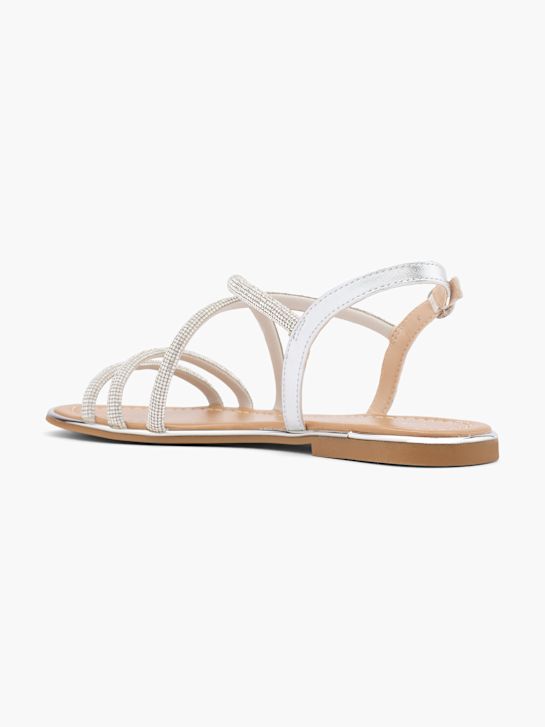 Catwalk Sandale Silber 36654 3