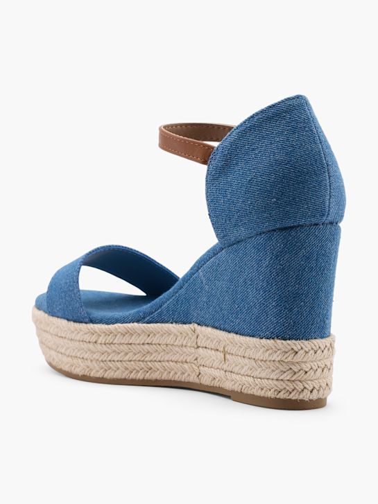 Xti Sandalias de tacón Azul 14568 3