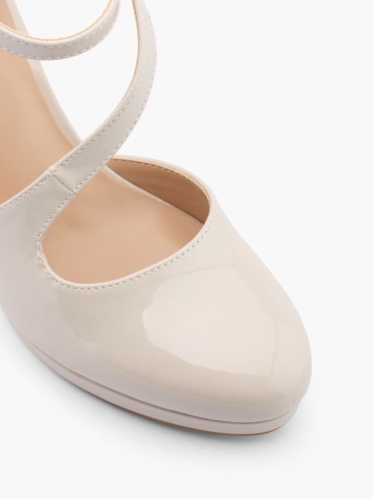 Catwalk Décolleté con fibbia Beige 14678 2