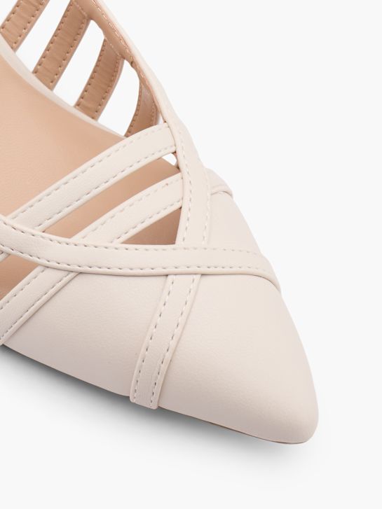 Catwalk Décolleté con cinturino Beige 14719 2