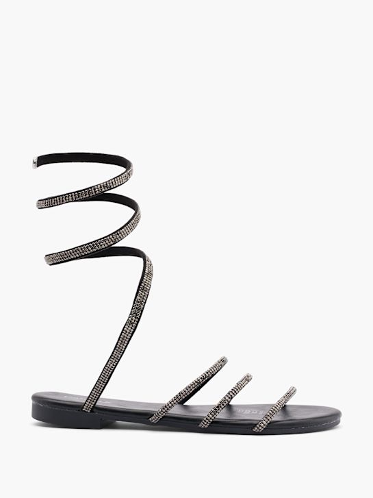 Catwalk Sandale Schwarz 15900 1