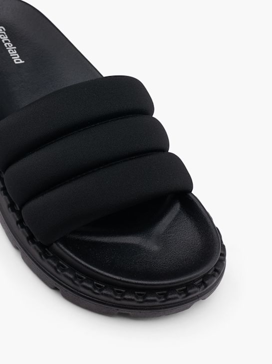 Graceland Chaussons Noir 24143 2