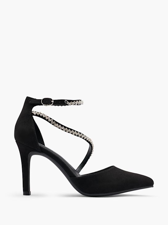 Catwalk Spangenpumps Schwarz 14789 1