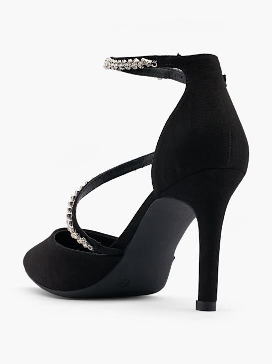 Catwalk Spangenpumps Schwarz 14789 2