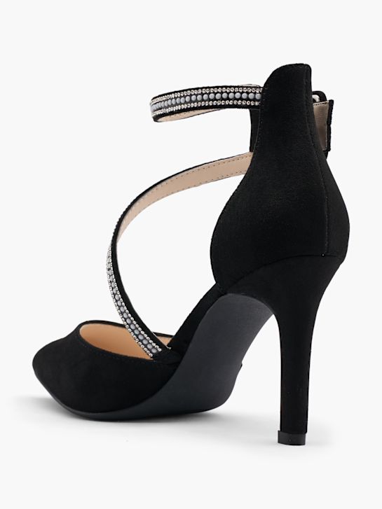 Catwalk Décolleté con fibbia Nero 14791 3