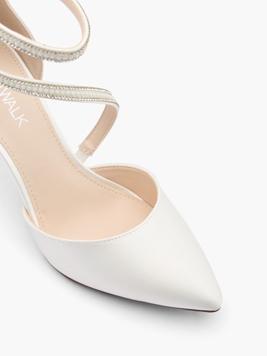 Catwalk Spangenpumps Weiß 14974 2