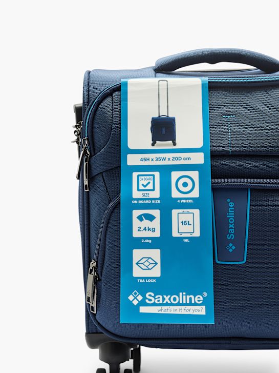 Saxoline Koffer Blau 15137 4