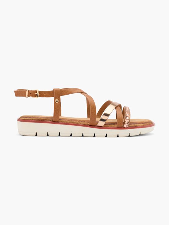 Graceland Sandal Brun 15182 1