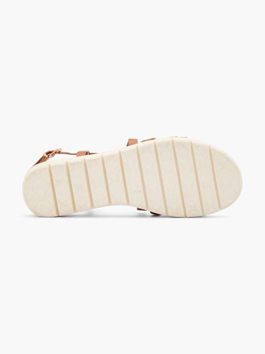 Graceland Sandal Brun 15182 4
