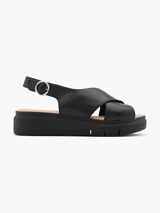 Medicus Sandalo con tacco Nero 15351 1