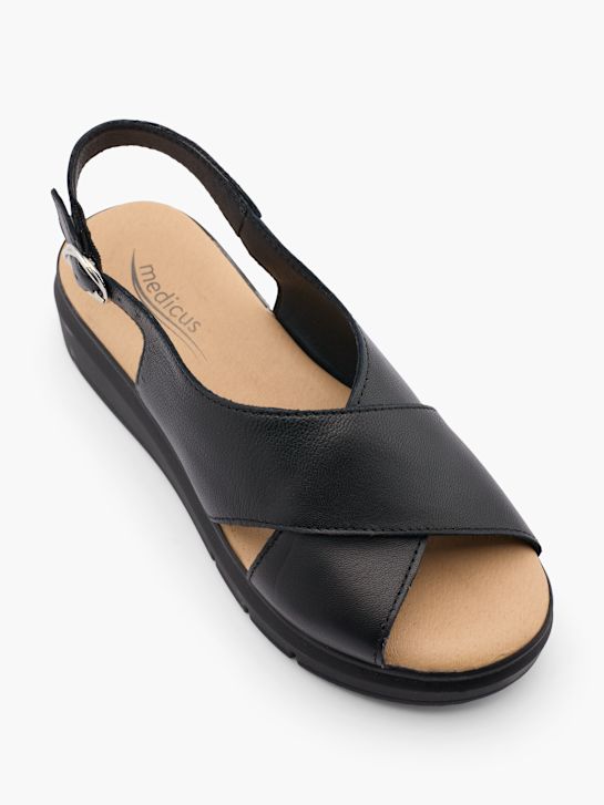 Medicus Sandalias de tacón Negro 15351 2