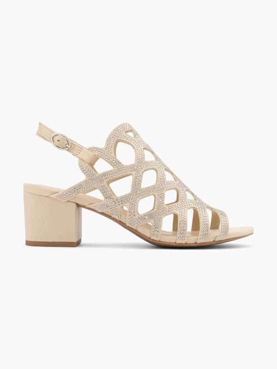 Graceland Magassarkú szandál bézs 19337 1