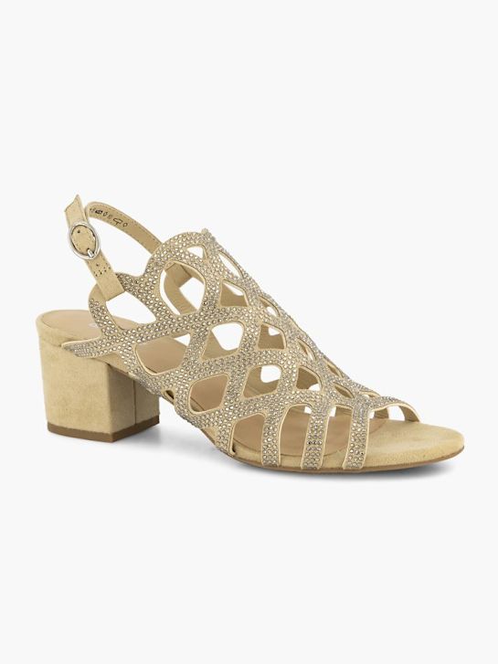Graceland Sandalo con tacco Beige 19337 6
