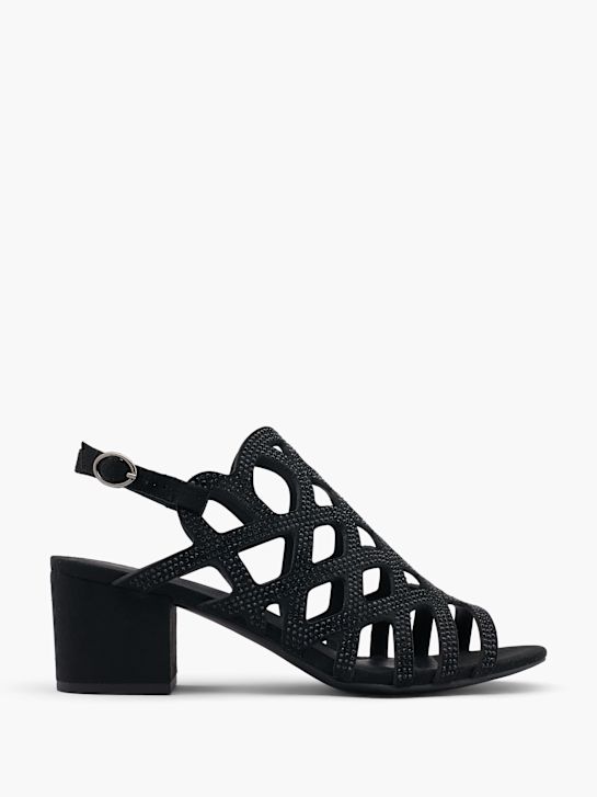 Graceland Sandalette Schwarz 16879 1