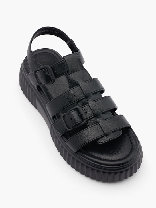 Catwalk Sandalette Schwarz 15908 2