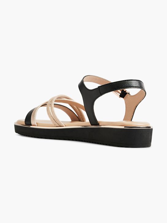 Graceland Sandale Noir 15598 3