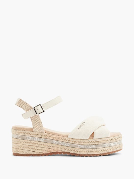 TOM TAILOR Sandalette Creme 15602 1