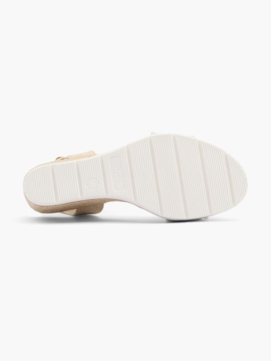 TOM TAILOR Sandalette Creme 15639 4