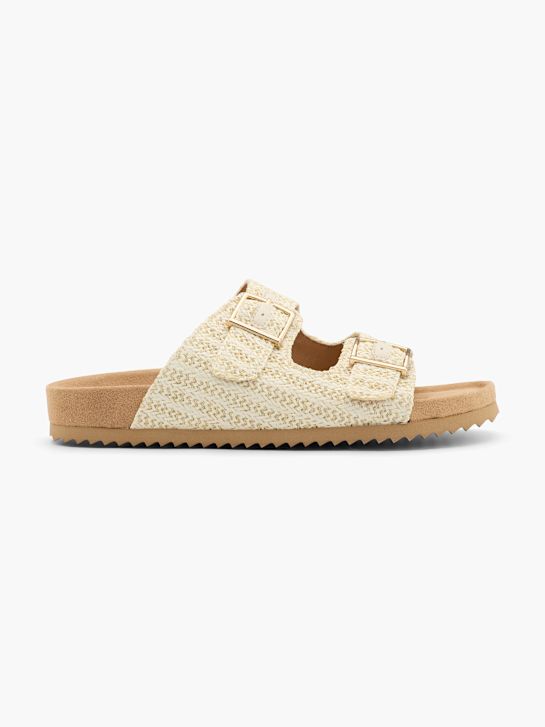 Catwalk Chinelo com palmilha alta Beige 16919 1