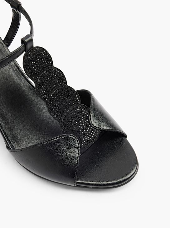 Graceland Sandalette Schwarz 19077 2