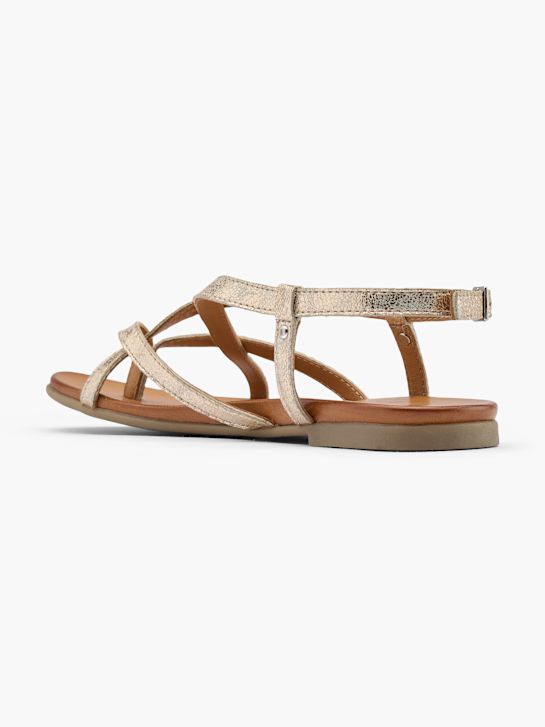5th Avenue Zehentrenner-Sandale Gold 28847 3