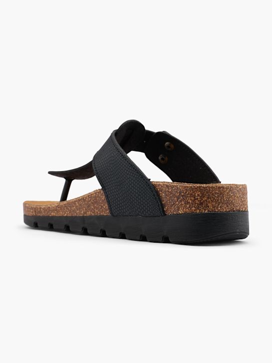 Graceland Chinelo separador de dedos Preto 28962 3