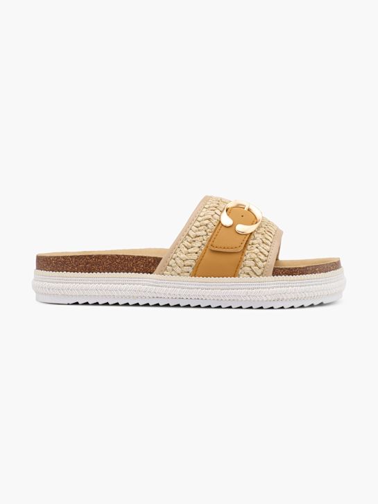 Graceland Sandalia acolchada Beige 28067 1