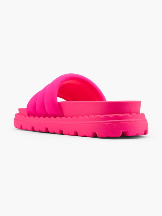 Graceland Flache Pantolette Fuchsia 28922 3