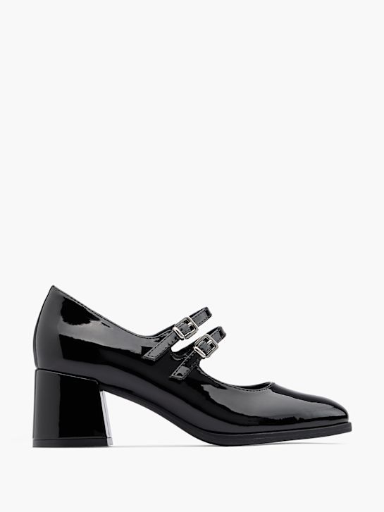 Catwalk Spangenpumps Schwarz 28998 1