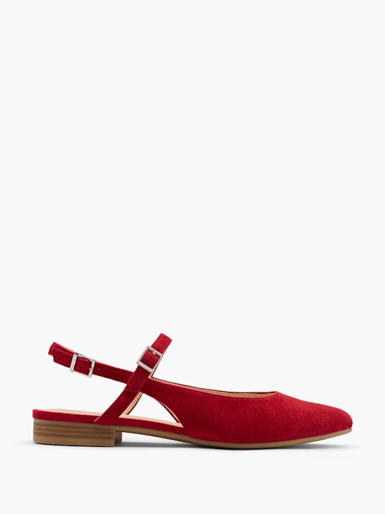 5th Avenue Ballerines Rouge 28579 1