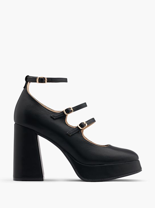 Catwalk Spangenpumps Schwarz 28590 1