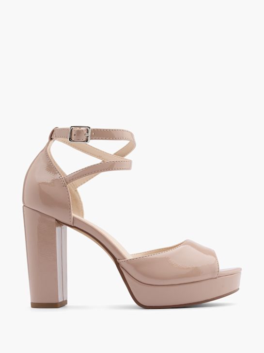 Catwalk Sandales à talons Beige 28868 1