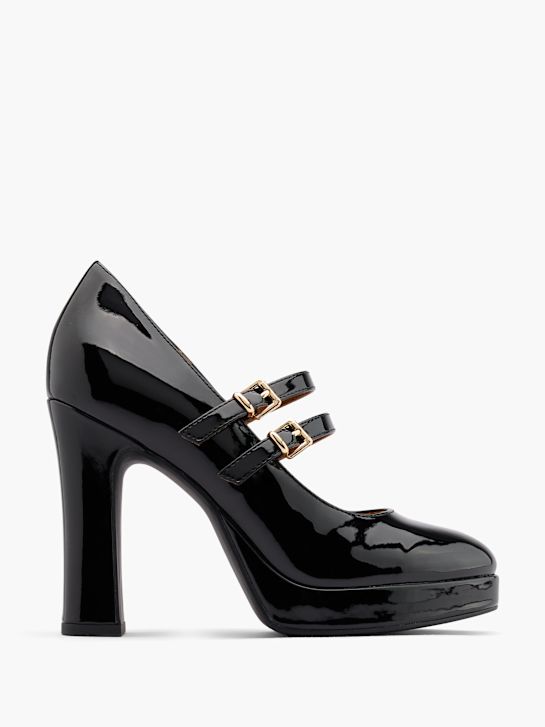 Catwalk Spangenpumps Schwarz 28880 1
